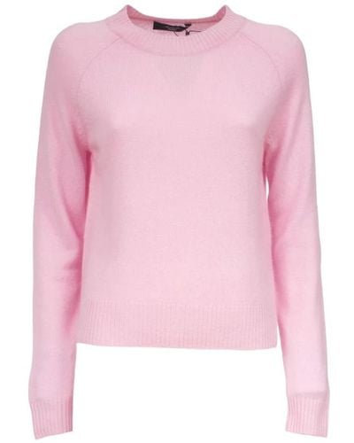 Weekend by Maxmara Round-Neck Knitwear - Pink