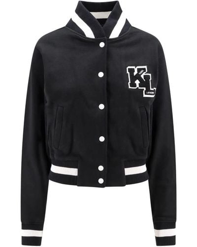 Karl Lagerfeld Jackets > bomber jackets - Noir
