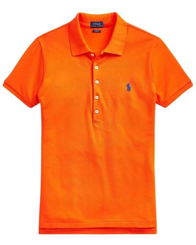 Polo Ralph Lauren Tops > polo shirts - Orange