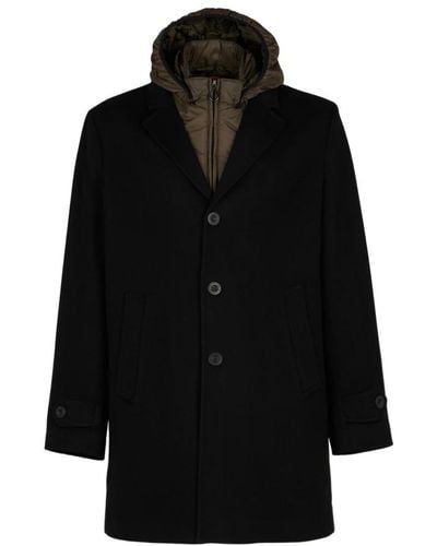 Paltò Single-Breasted Coats - Black
