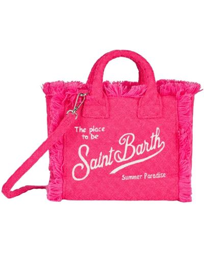 Mc2 Saint Barth Lila taschen für stilvolle outfits - Pink
