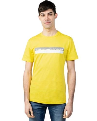 Antony Morato Tops > t-shirts - Jaune