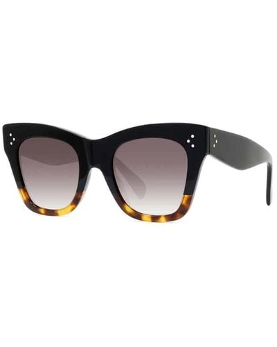 Celine Erhöhen Sie Ihren Stil mit Cl4004In Sonnenbrillen - Schwarz
