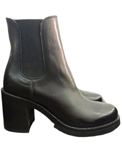 Alberto Fasciani Heeled Boots - Black