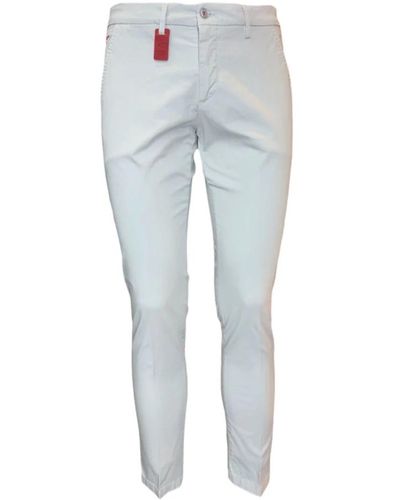 0-105 Falko rosso pantalone ghiaccio da con tasche america - 56 - Blu