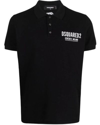 DSquared² T-shirt polo - Nero