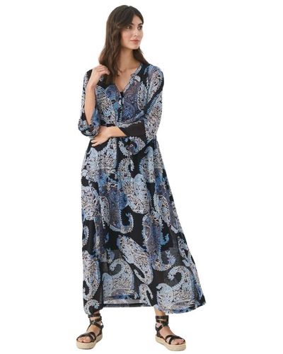 Part Two Dresses > day dresses > maxi dresses - Bleu