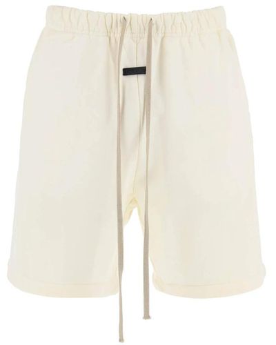 Fear Of God Cotton terry sports bermuda shorts - Neutro