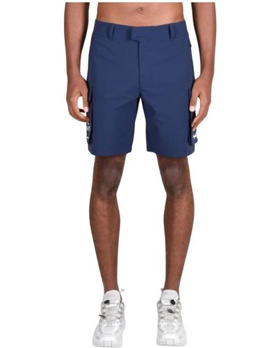 K-Way Baumwoll-polyester shorts für männer - Blau