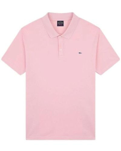 Paul & Shark Polo Shirts - Pink