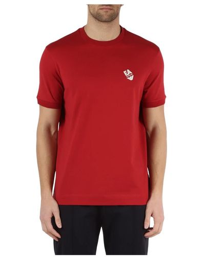 Emporio Armani Tops > t-shirts - Rouge