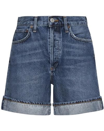 Agolde Denim Shorts - Blue