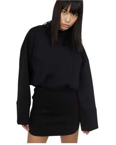 Silvian Heach Mini vestido con mangas largas - Negro