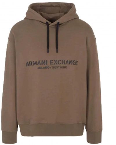 Armani Stylischer hoodie sweatshirt - Braun