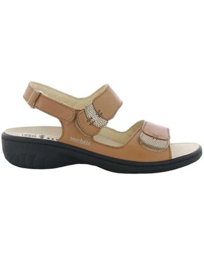 Mobils Shoes > sandals > flat sandals - Marron