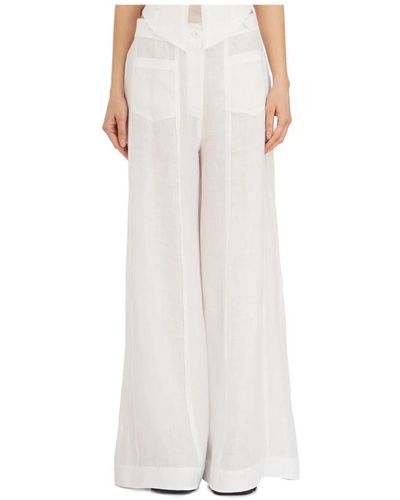 NÜ Pantaloni wide - Bianco