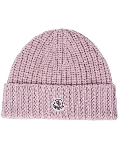 Moncler Accessories > hats > beanies - Rouge