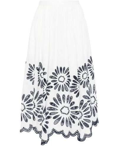 Ulla Johnson Faldas blancas para mujeres - Blanco