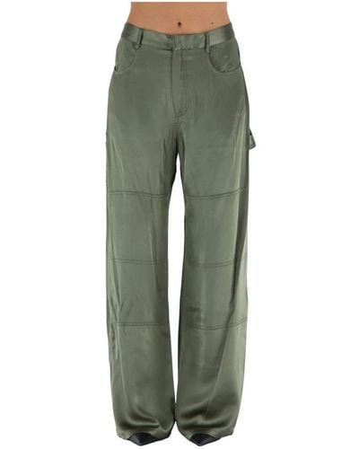 Dion Lee Wide Trousers - Green