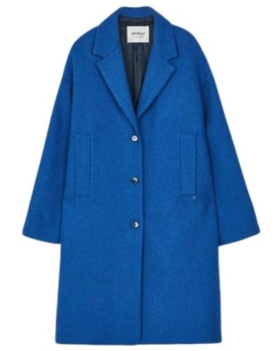 Ottod'Ame Single-Breasted Coats - Blue