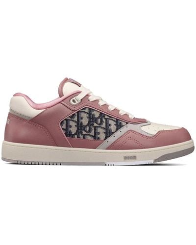 Dior Sneakers in pelle con monogramma iconico - Rosa