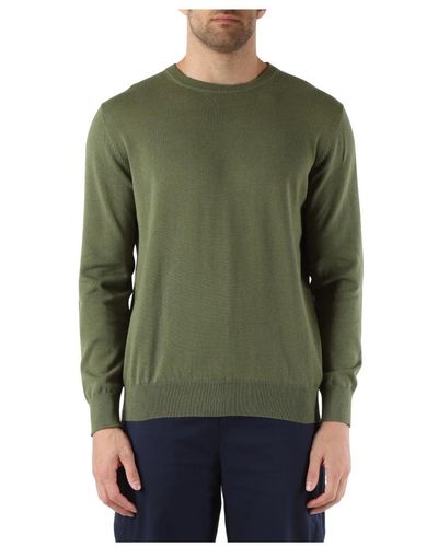 Aquascutum Knitwear > round-neck knitwear - Vert