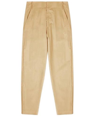 Isabel Marant Tapered Trousers - Natural