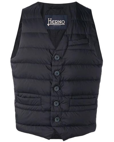 Herno Outwear waistcoat - Blu