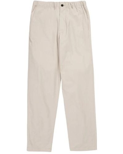 Norse Projects Straight Trousers - Natural