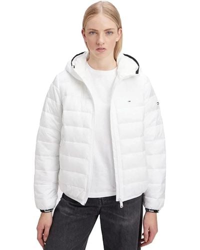 Tommy Hilfiger Down Jackets - White