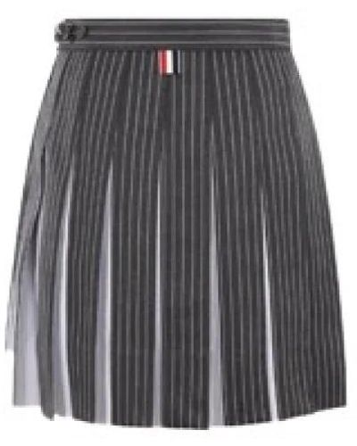 Thom Browne Short Skirts - Grey