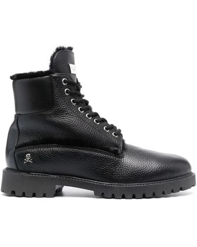 Philipp Plein Winter Boots - Black