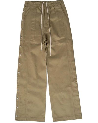 Rick Owens Wide Trousers - Green