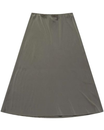 Munthe Midi Skirts - Grey