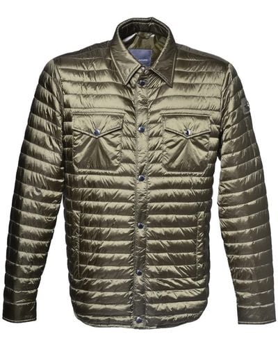 Baldinini Down jacket in military nylon - Grün