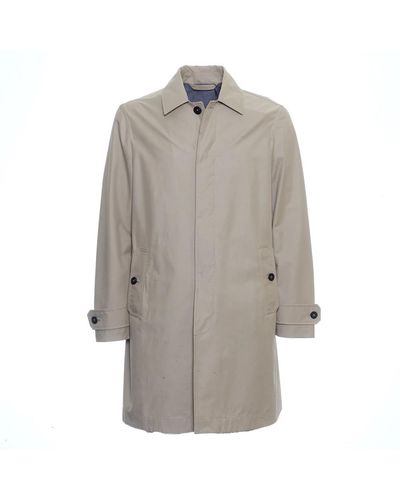Montedoro Coats > single-breasted coats - Gris