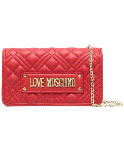 Love Moschino Shoulder Bags - Red