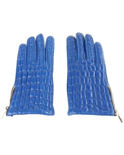 Class Roberto Cavalli Gloves - Blau