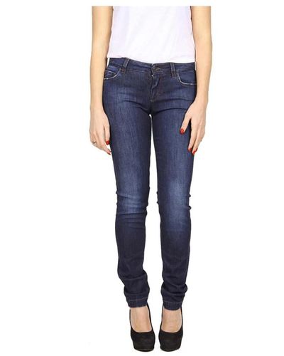 Dolce & Gabbana Jeans in misto cotone italiano - Blu