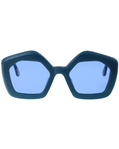 Marni Laughing waters sonnenbrille - Blau