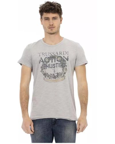 Trussardi Tops > t-shirts - Gris
