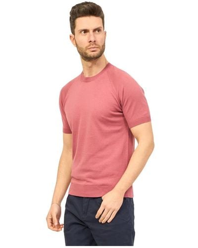 Gran Sasso Tops > t-shirts - Rouge