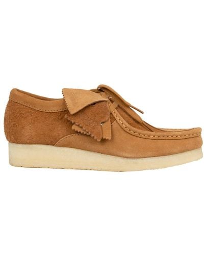 Clarks Laced Shoes - Brown