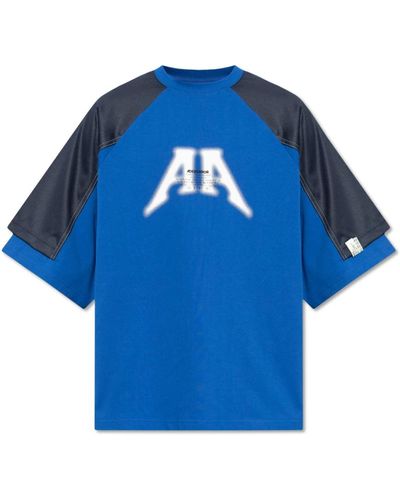 Adererror Magliette con logo - Blu