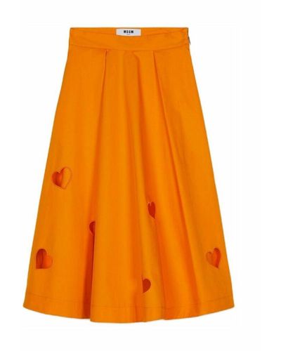 MSGM Skirt - Arancione