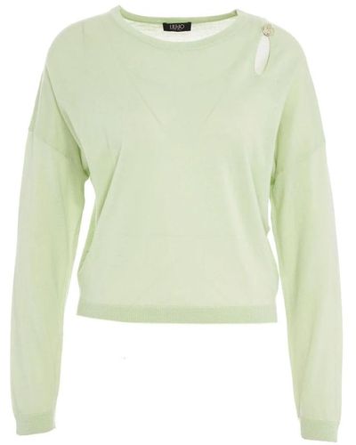 Liu Jo Round-Neck Knitwear - Green