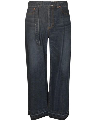 Sacai Straight jeans - Gris
