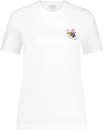 PS by Paul Smith Tops > t-shirts - Blanc