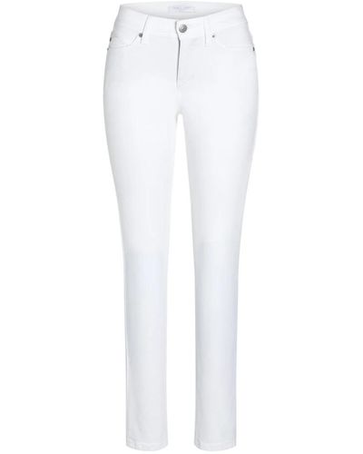 Cambio Skinny Jeans - White