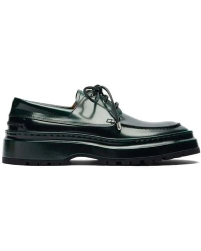Jacquemus Shoes > flats > laced shoes - Noir